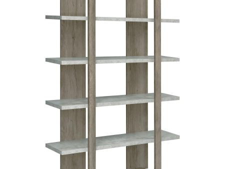 Danbrook Grey Bookcase Online now