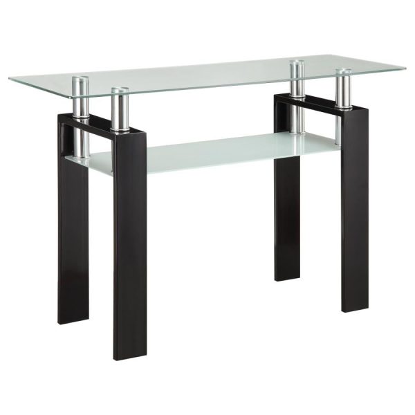 Dyer Black Sofa Table Sale