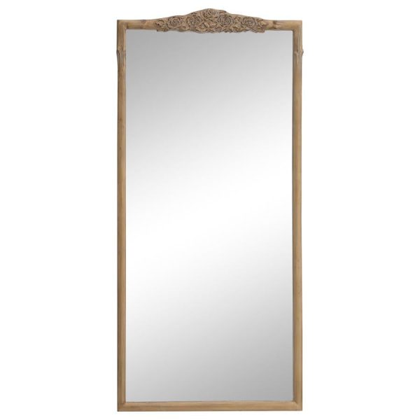 Sylvie Gold Floor Mirror Hot on Sale