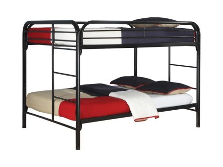 Morgan Black Full   Full Bunk Bed Supply