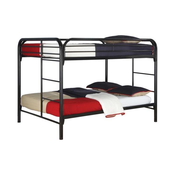 Morgan Black Full   Full Bunk Bed Supply