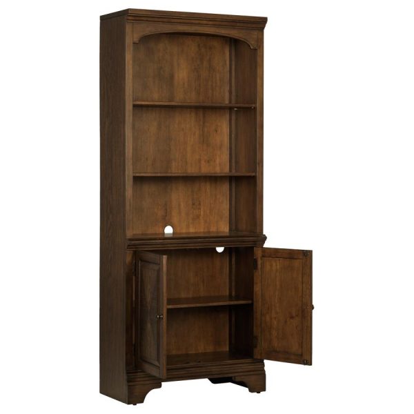 Hartshill Brown Cabinet Bookcase Sale