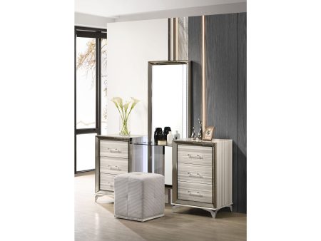 ZAMBRANO - VANITY WITH LED AND VANITY STOOL Online now