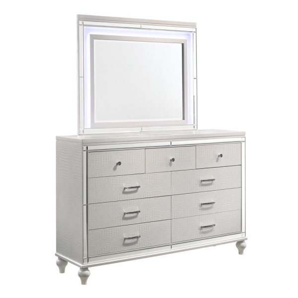 VALENTINO LIGHTED MIRROR-WHITE Online Hot Sale