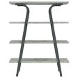 Tatum Grey Bookcase Online Hot Sale