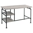 Delray Grey Writing Desk Hot on Sale