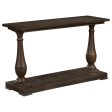 Walden Brown Sofa Table For Sale