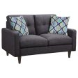 Watsonville Grey Loveseat Online Sale