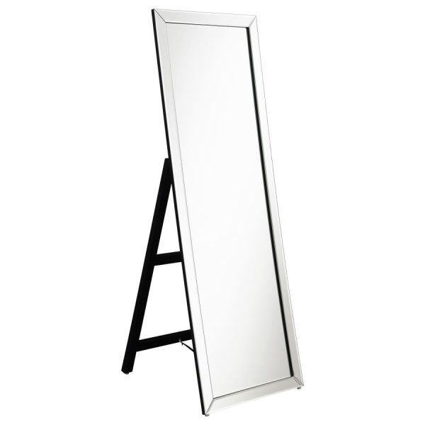 Soline Silver Standing Mirror Hot on Sale