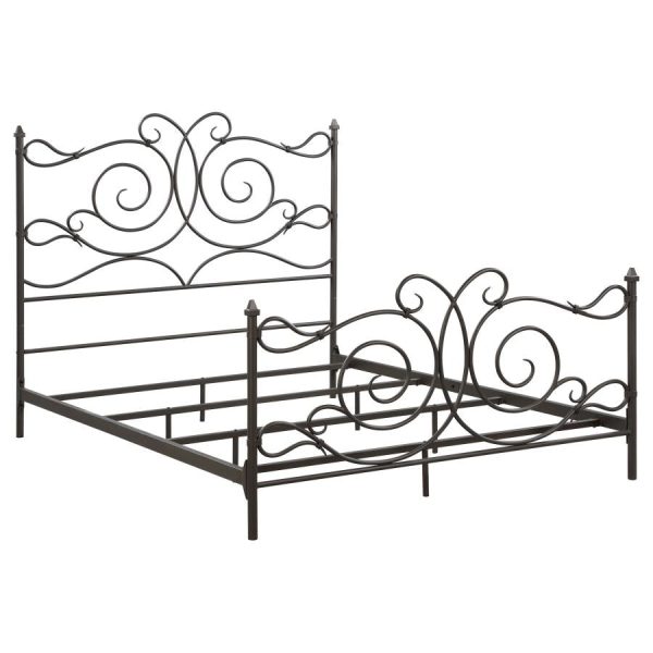 Parleys Brown Queen Bed Cheap