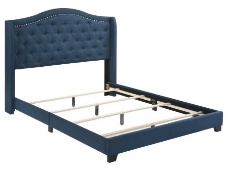 Sonoma Blue Queen Bed Fashion