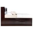 Phoenix Brown Eastern King Bed 4 Pc Set on Sale