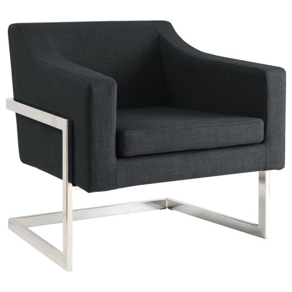 Chris Grey Accent Chair Hot on Sale