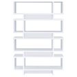 Reid White Bookcase For Discount