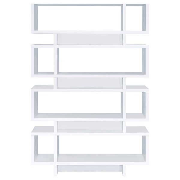 Reid White Bookcase For Discount