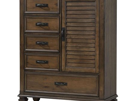 Franco Brown Door Chest Online Hot Sale