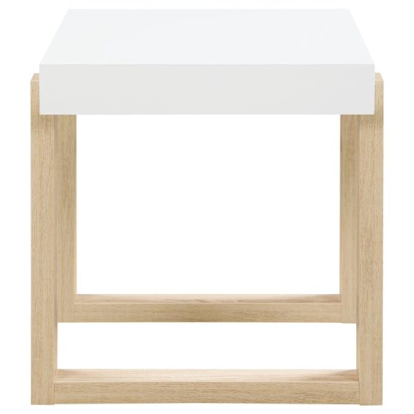 Pala White End Table Online now