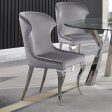 Cheyanne Grey Side Chair For Sale