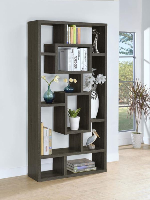 Howie Grey Bookcase Cheap