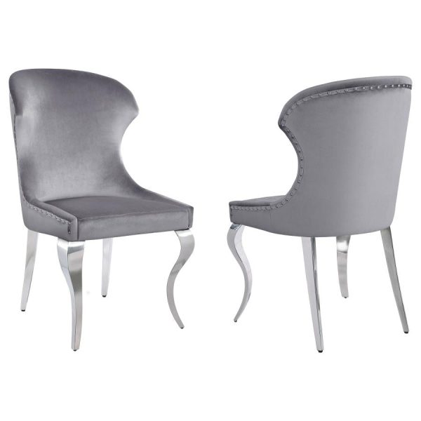 Cheyanne Grey Side Chair For Sale