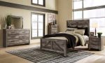 Wynnlow Gray Crossbuck Panel Bedroom Set For Discount