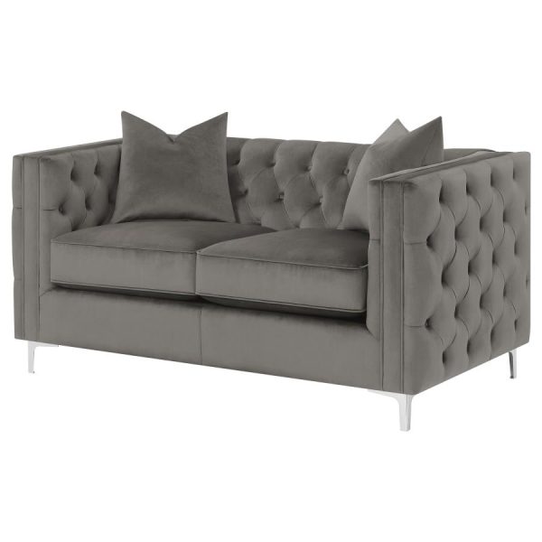 Phoebe Grey Loveseat Sale