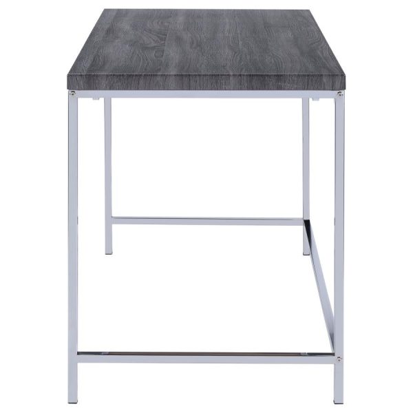 Kravitz Grey Writing Desk Supply