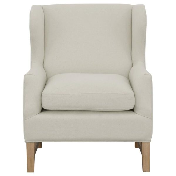 Fleur Beige Accent Chair For Discount