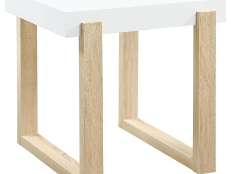 Pala White End Table Online now