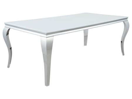 Carone Silver Dining Table Cheap