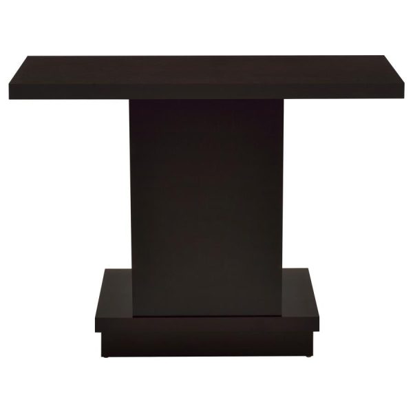 Reston Brown Sofa Table Online now