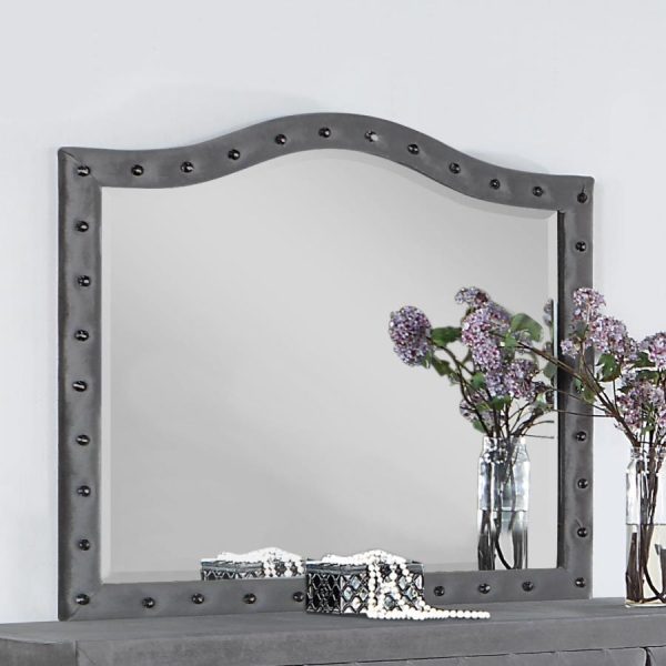 Deanna Grey Dresser Mirror Online Sale