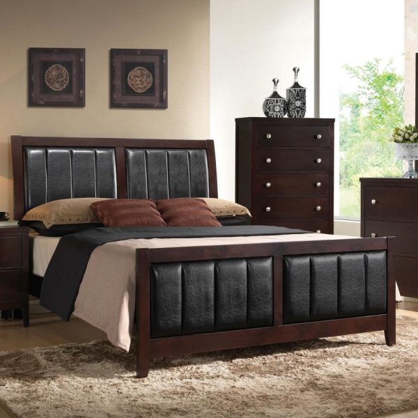 Carlton Brown California King Bed Supply