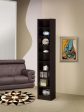 Eliam Brown Bookcase Hot on Sale