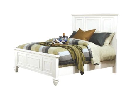 Sandy Beach Ivory California King Bed Online Sale