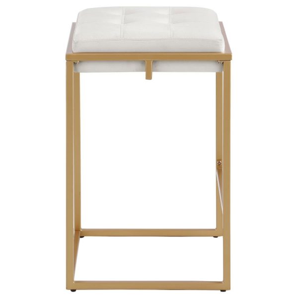 Nadia Beige Counter Stool For Sale