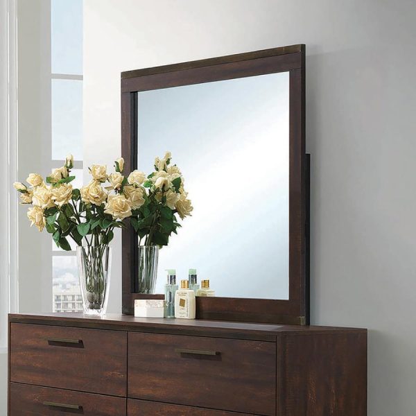 Edmonton Brown Dresser Mirror Hot on Sale