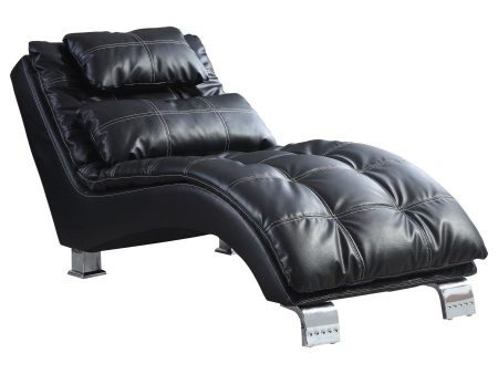 Dilleston Black Chaise Supply