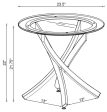 Brooke Silver End Table Fashion