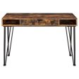 Olvera Brown Writing Desk Discount