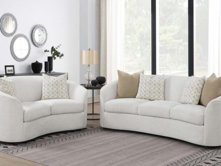 Rainn White 2 Pc Sofa Set Online