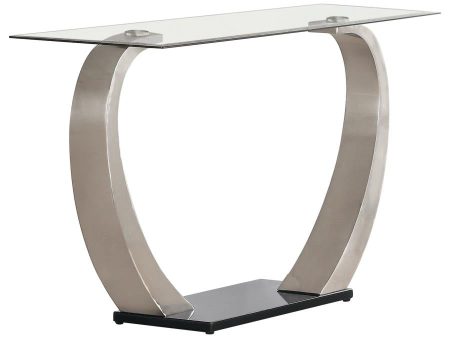 Pruitt Silver Sofa Table Supply