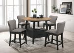 Gibson Black 5 Pc Counter Height Dining Set Sale