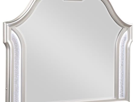 Evangeline Silver Dresser Mirror Supply