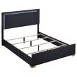 Marceline Black Full Bed 4 Pc Set Supply