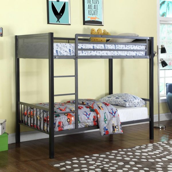 Meyers Black Twin   Twin Bunk Bed Online