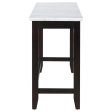 Toby White Counter Height Dining Table Online Sale