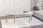 Evangeline Silver Bench on Sale