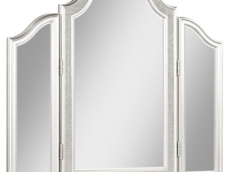 Evangeline Silver Vanity Mirror Cheap