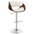 Dana Ivory Adjustable Bar Stool For Sale